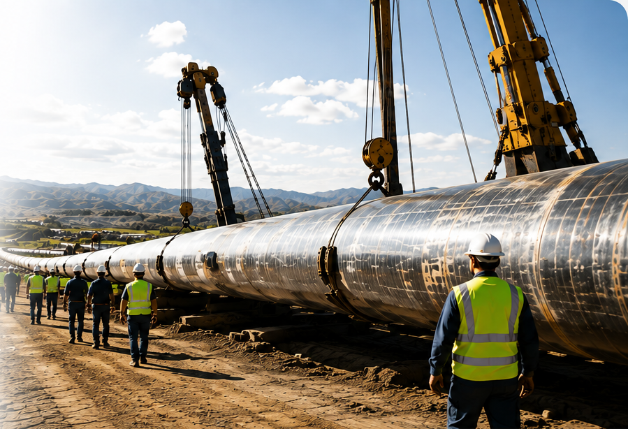 EPC contractor pipeline construction